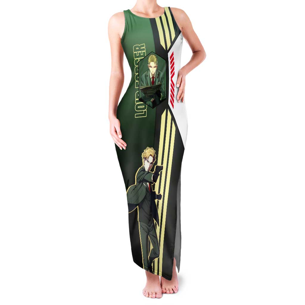 Loid Forger from Spy x Family Tank Maxi Dress with Cool Posing and Character Design - The Mazicc