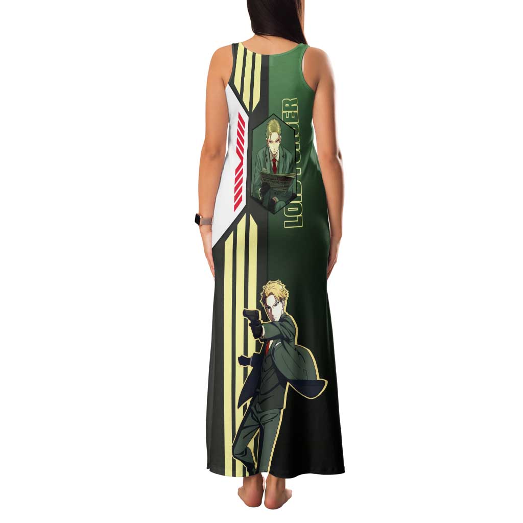 Loid Forger from Spy x Family Tank Maxi Dress with Cool Posing and Character Design - The Mazicc