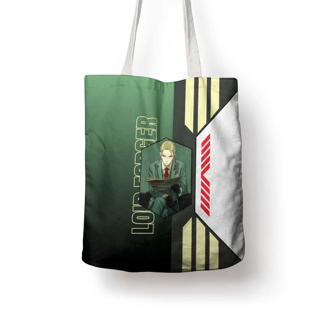Loid Forger from Spy x Family Tote Bag with Cool Posing and Character Design - The Mazicc
