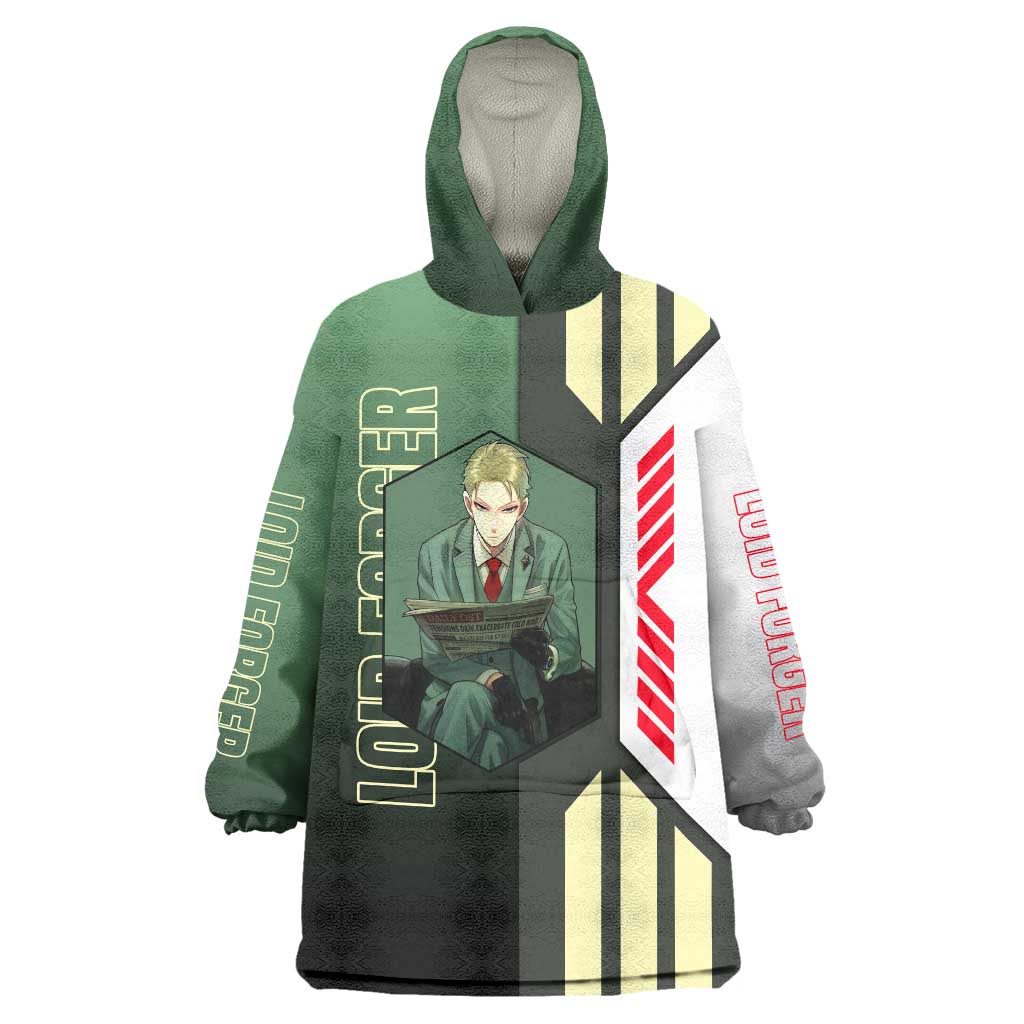 Loid Forger from Spy x Family Wearable Blanket Hoodie with Cool Posing and Character Design - The Mazicc