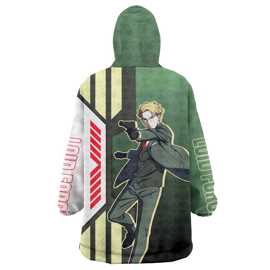 Loid Forger from Spy x Family Wearable Blanket Hoodie with Cool Posing and Character Design - The Mazicc