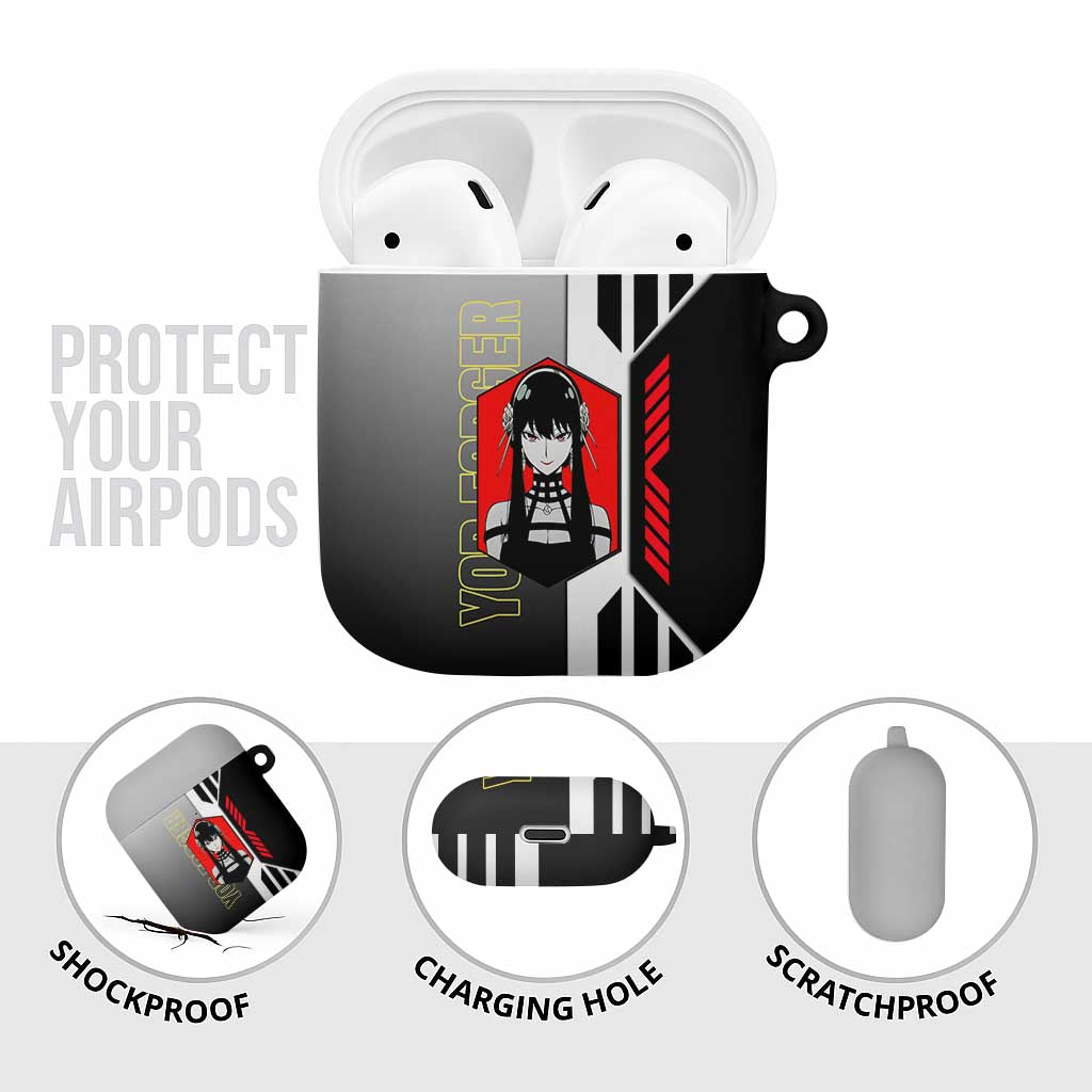 Yor Forger from Spy x Family AirPods Case with Cool Posing and Character Design - The Mazicc
