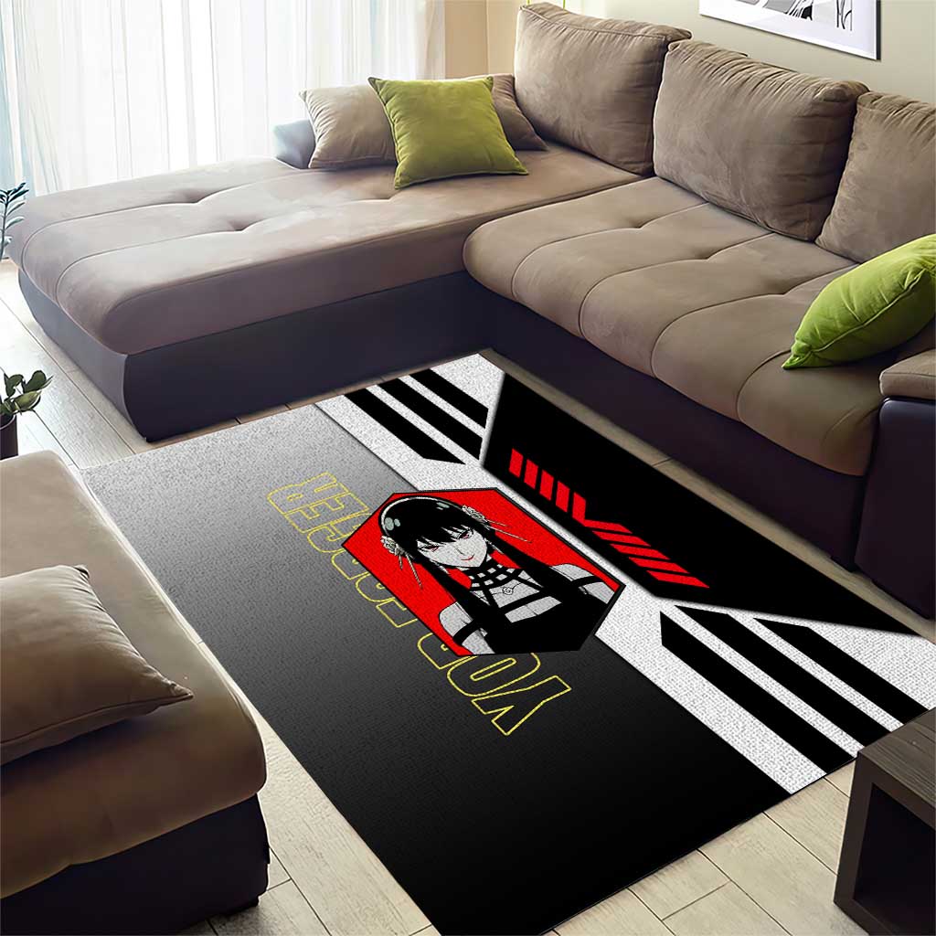 Yor Forger from Spy x Family Area Rug with Cool Posing and Character Design - The Mazicc