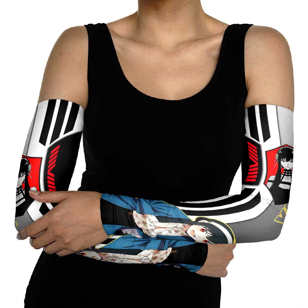 Yor Forger from Spy x Family Arm Sleeves with Cool Posing and Character Design - The Mazicc