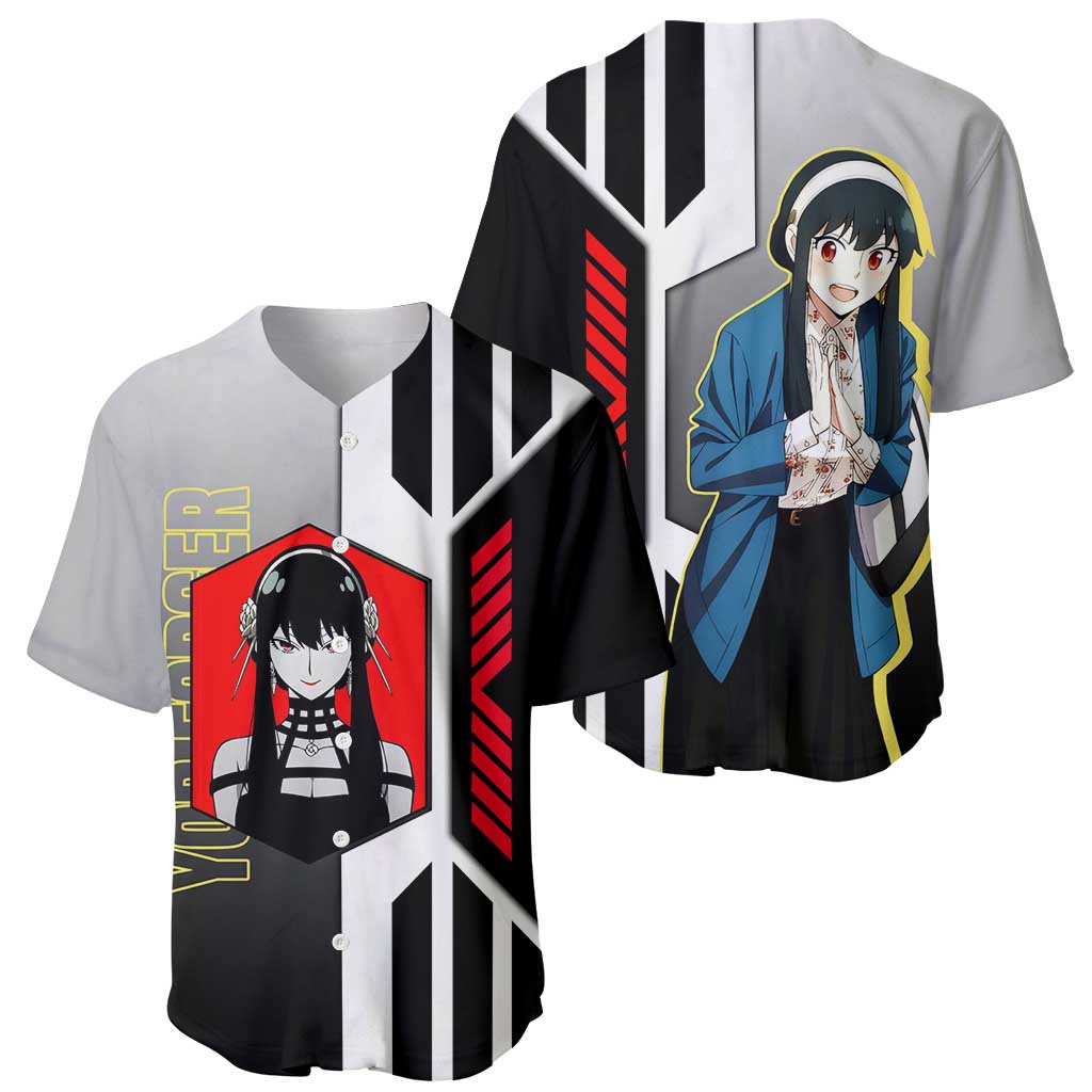 Yor Forger from Spy x Family Baseball Jersey with Cool Posing and Character Design - The Mazicc