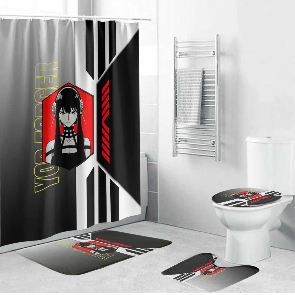 Yor Forger from Spy x Family Bathroom Set with Cool Posing and Character Design - The Mazicc