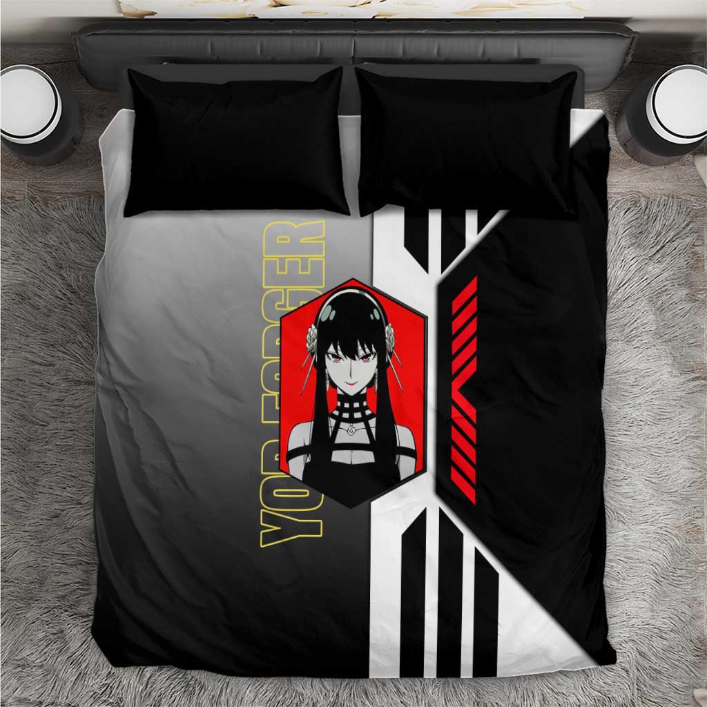 Yor Forger from Spy x Family Bedding Set with Cool Posing and Character Design - The Mazicc
