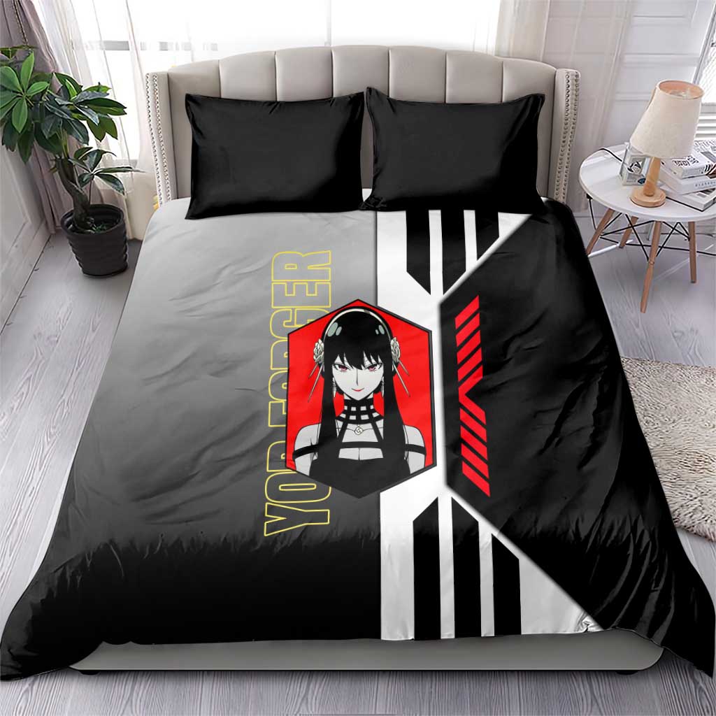 Yor Forger from Spy x Family Bedding Set with Cool Posing and Character Design - The Mazicc