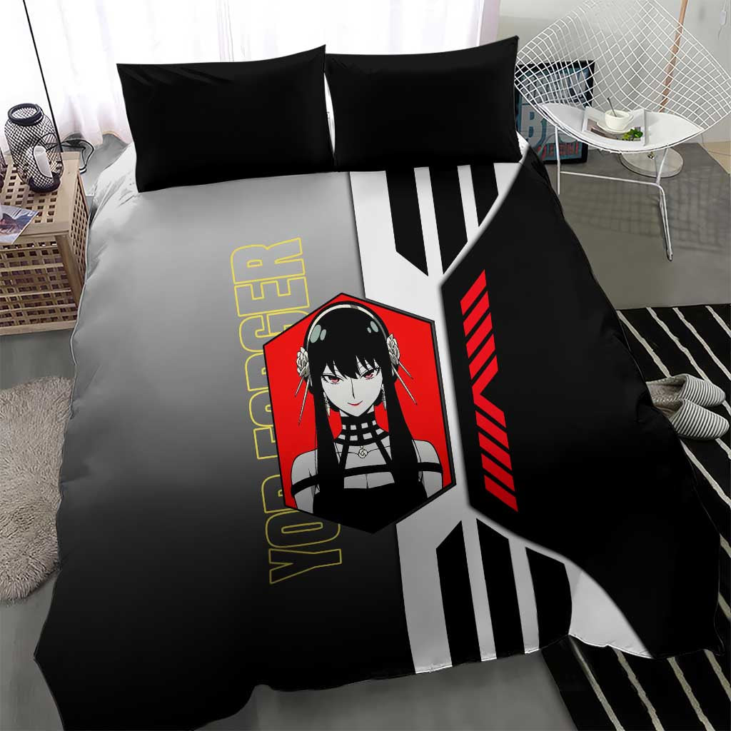 Yor Forger from Spy x Family Bedding Set with Cool Posing and Character Design - The Mazicc