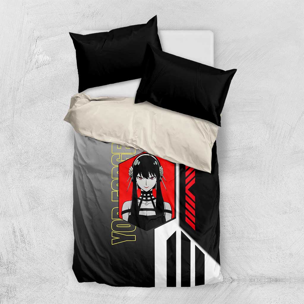 Yor Forger from Spy x Family Bedding Set with Cool Posing and Character Design - The Mazicc
