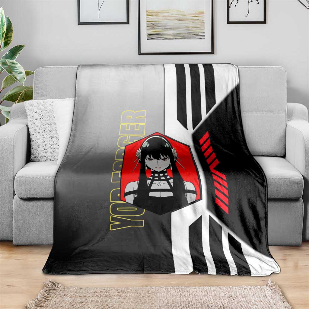 Yor Forger from Spy x Family Blanket with Cool Posing and Character Design - The Mazicc