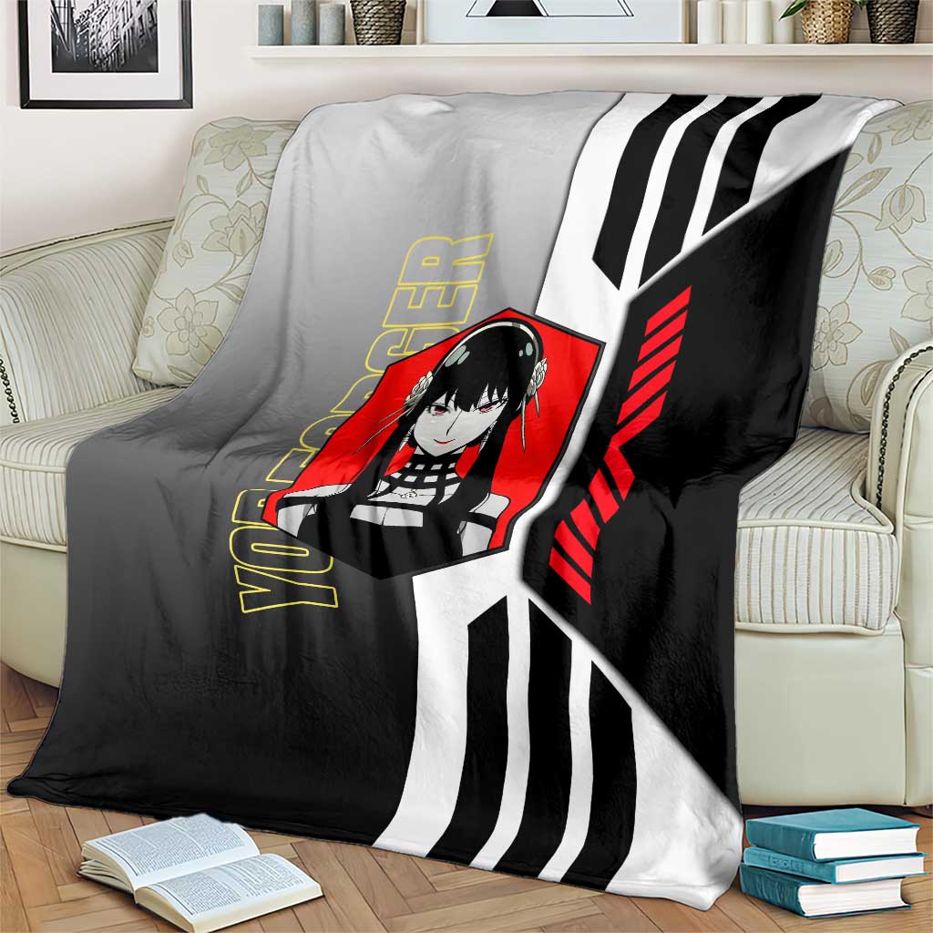 Yor Forger from Spy x Family Blanket with Cool Posing and Character Design - The Mazicc