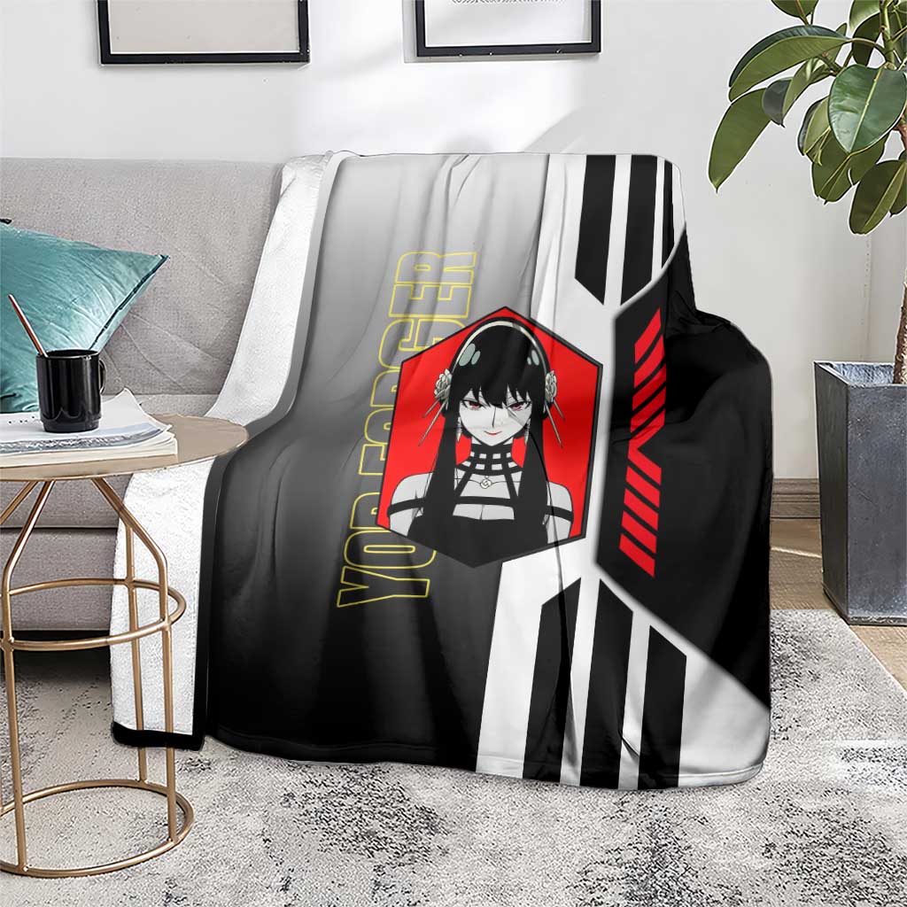 Yor Forger from Spy x Family Blanket with Cool Posing and Character Design - The Mazicc