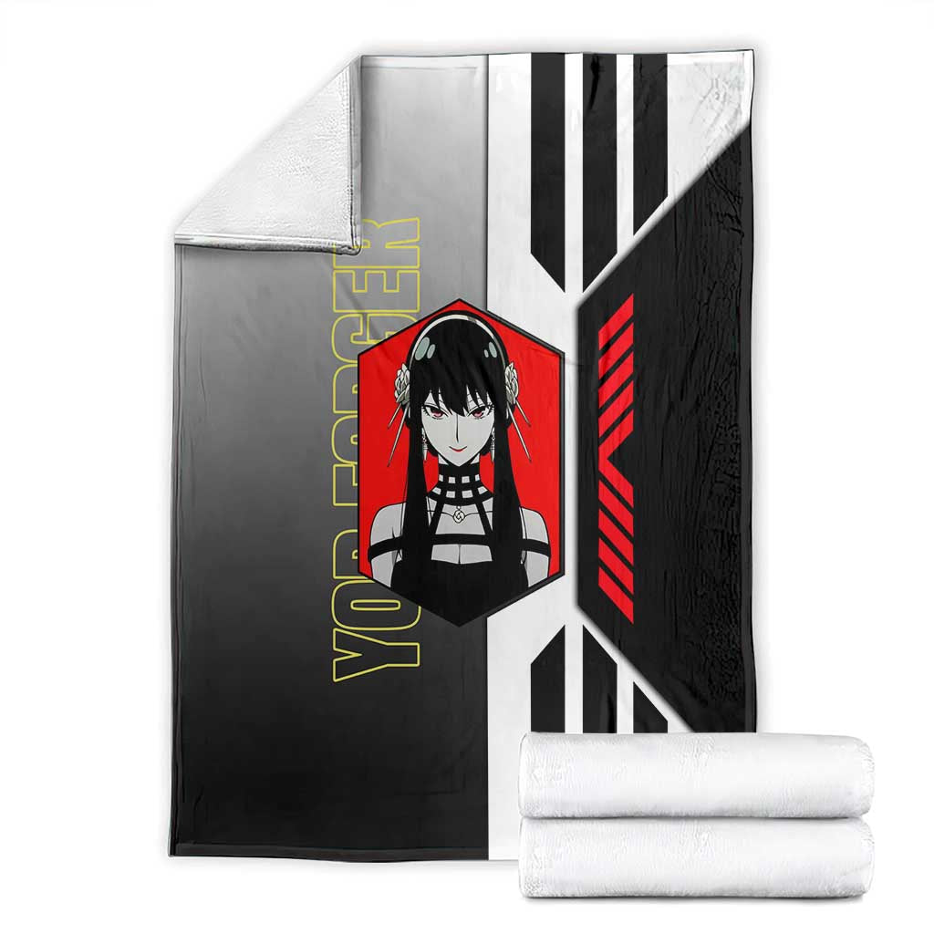 Yor Forger from Spy x Family Blanket with Cool Posing and Character Design - The Mazicc