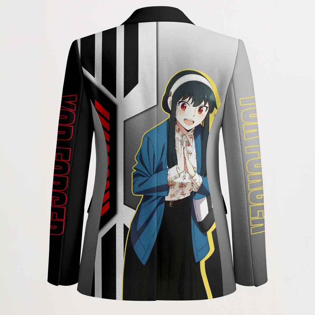 Yor Forger from Spy x Family Blazer with Cool Posing and Character Design - The Mazicc