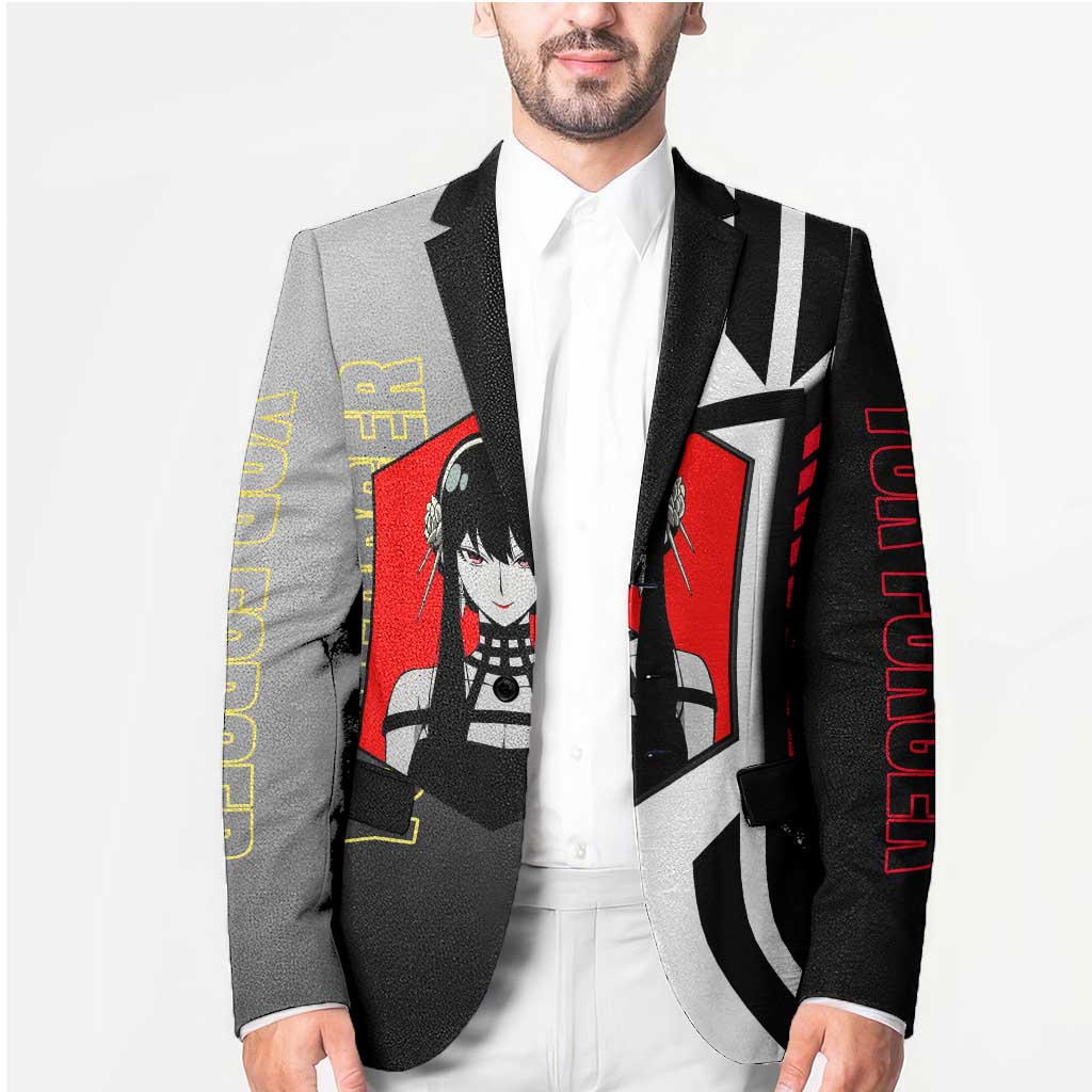 Yor Forger from Spy x Family Blazer with Cool Posing and Character Design - The Mazicc