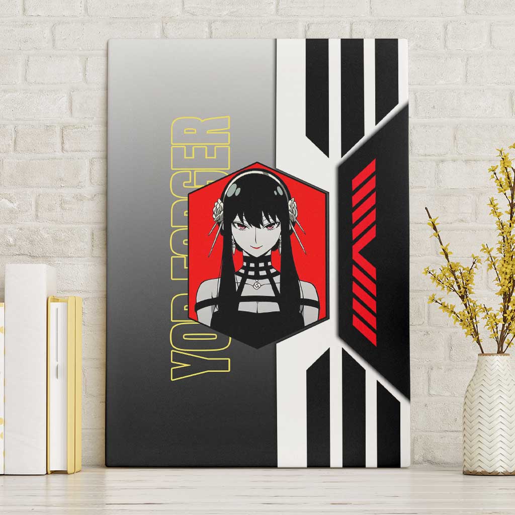 Yor Forger from Spy x Family Canvas Wall Art with Cool Posing and Character Design - The Mazicc
