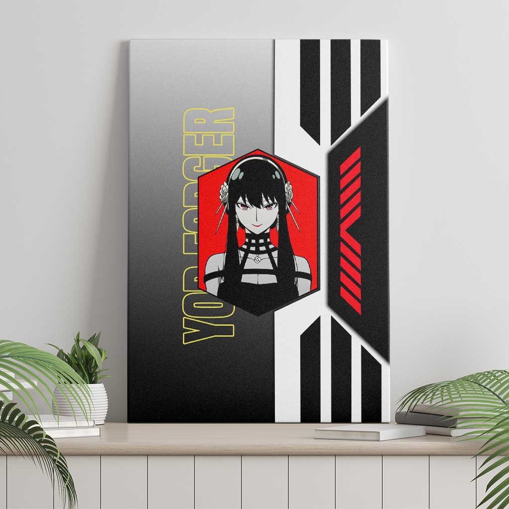 Yor Forger from Spy x Family Canvas Wall Art with Cool Posing and Character Design - The Mazicc