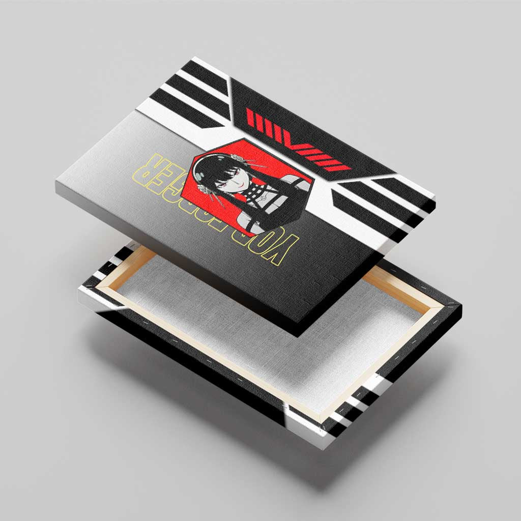 Yor Forger from Spy x Family Canvas Wall Art with Cool Posing and Character Design - The Mazicc