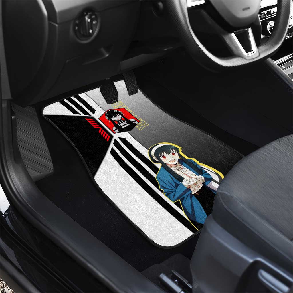 Yor Forger from Spy x Family Car Mats with Cool Posing and Character Design - The Mazicc