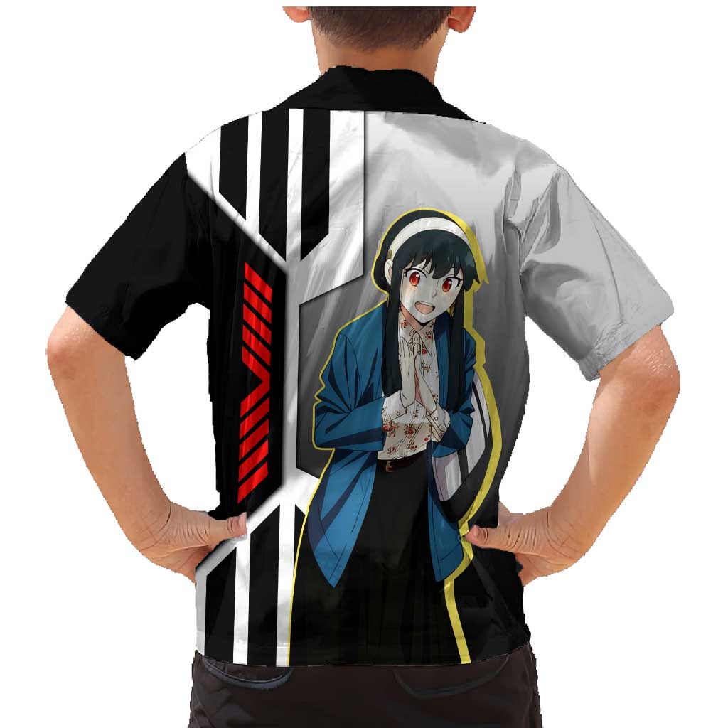 Yor Forger from Spy x Family Family Matching Mermaid Dress and Hawaiian Shirt with Cool Posing and Character Design - The Mazicc