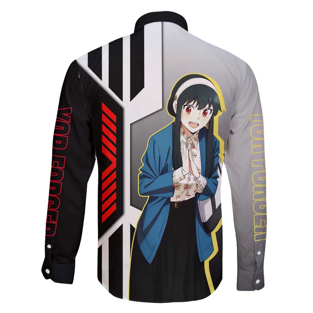 Yor Forger from Spy x Family Family Matching Short Sleeve Bodycon Dress and Hawaiian Shirt with Cool Posing and Character Design - The Mazicc
