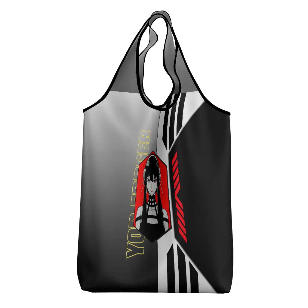 Yor Forger from Spy x Family Grocery Bag with Cool Posing and Character Design - The Mazicc