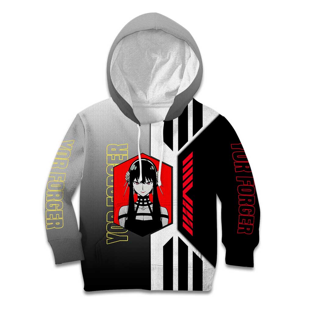 Yor Forger from Spy x Family Kid Hoodie with Cool Posing and Character Design - The Mazicc