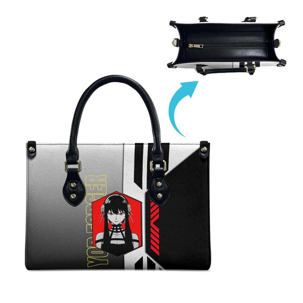 Yor Forger from Spy x Family Leather Bag with Cool Posing and Character Design - The Mazicc
