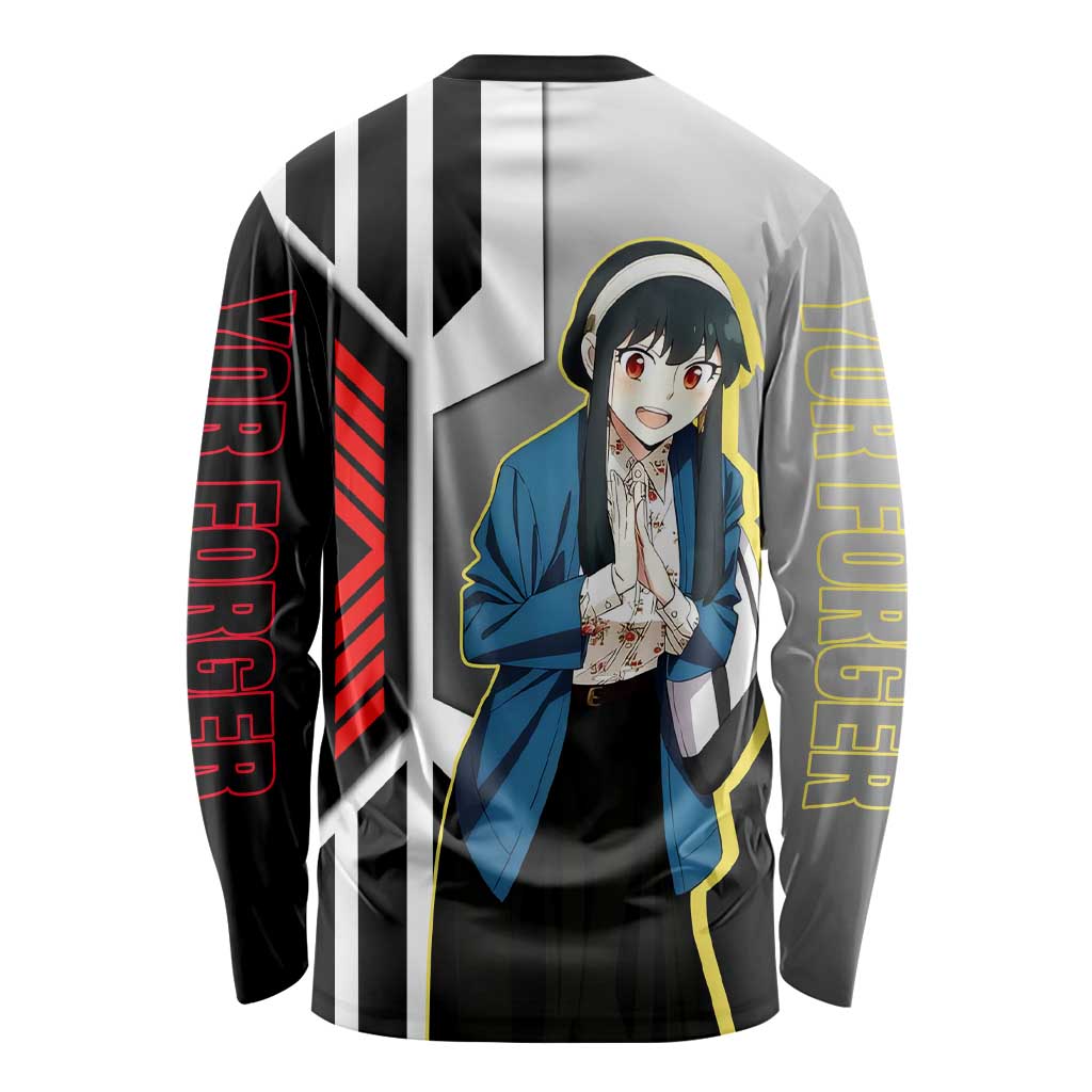 Yor Forger from Spy x Family Long Sleeve Shirt with Cool Posing and Character Design - The Mazicc