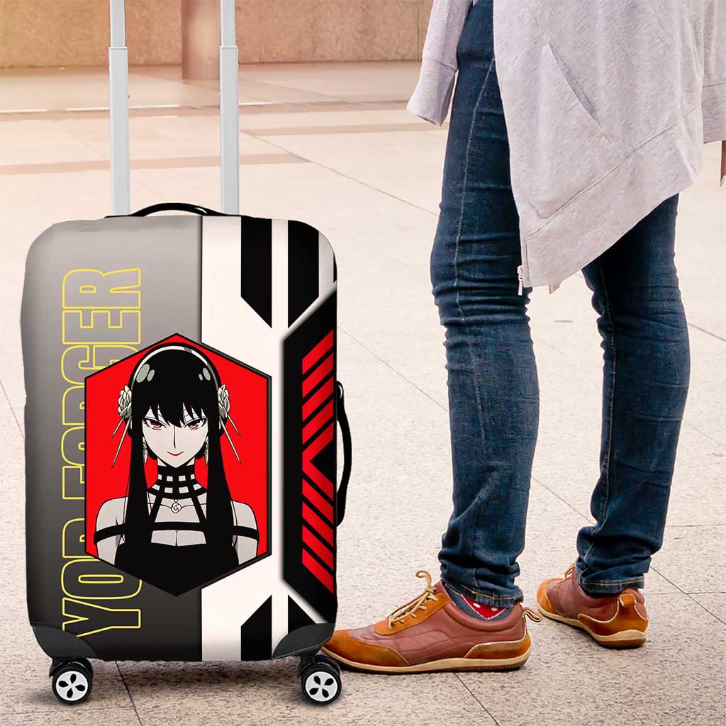 Yor Forger from Spy x Family Luggage Cover with Cool Posing and Character Design - The Mazicc