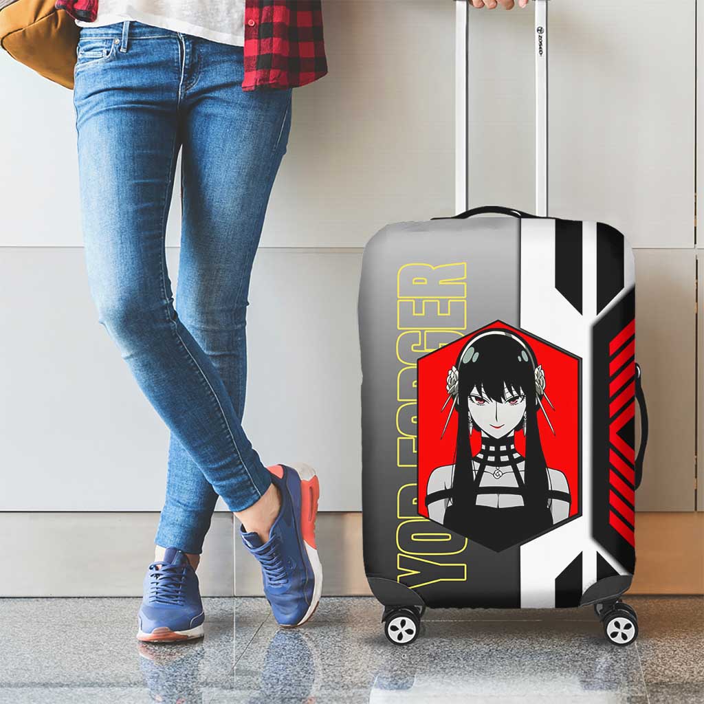 Yor Forger from Spy x Family Luggage Cover with Cool Posing and Character Design - The Mazicc