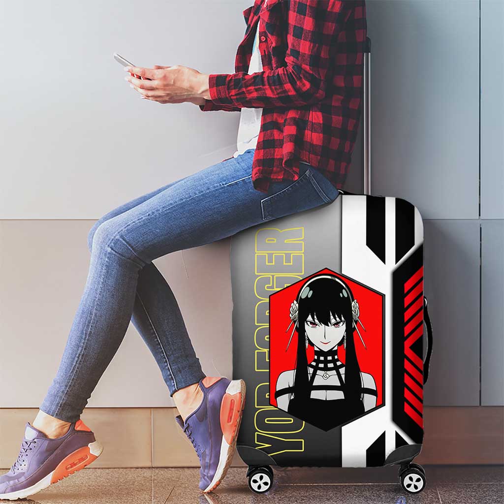 Yor Forger from Spy x Family Luggage Cover with Cool Posing and Character Design - The Mazicc