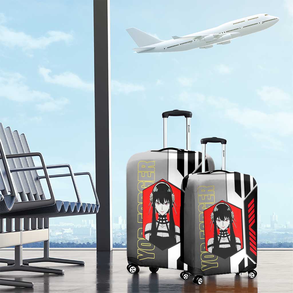 Yor Forger from Spy x Family Luggage Cover with Cool Posing and Character Design - The Mazicc