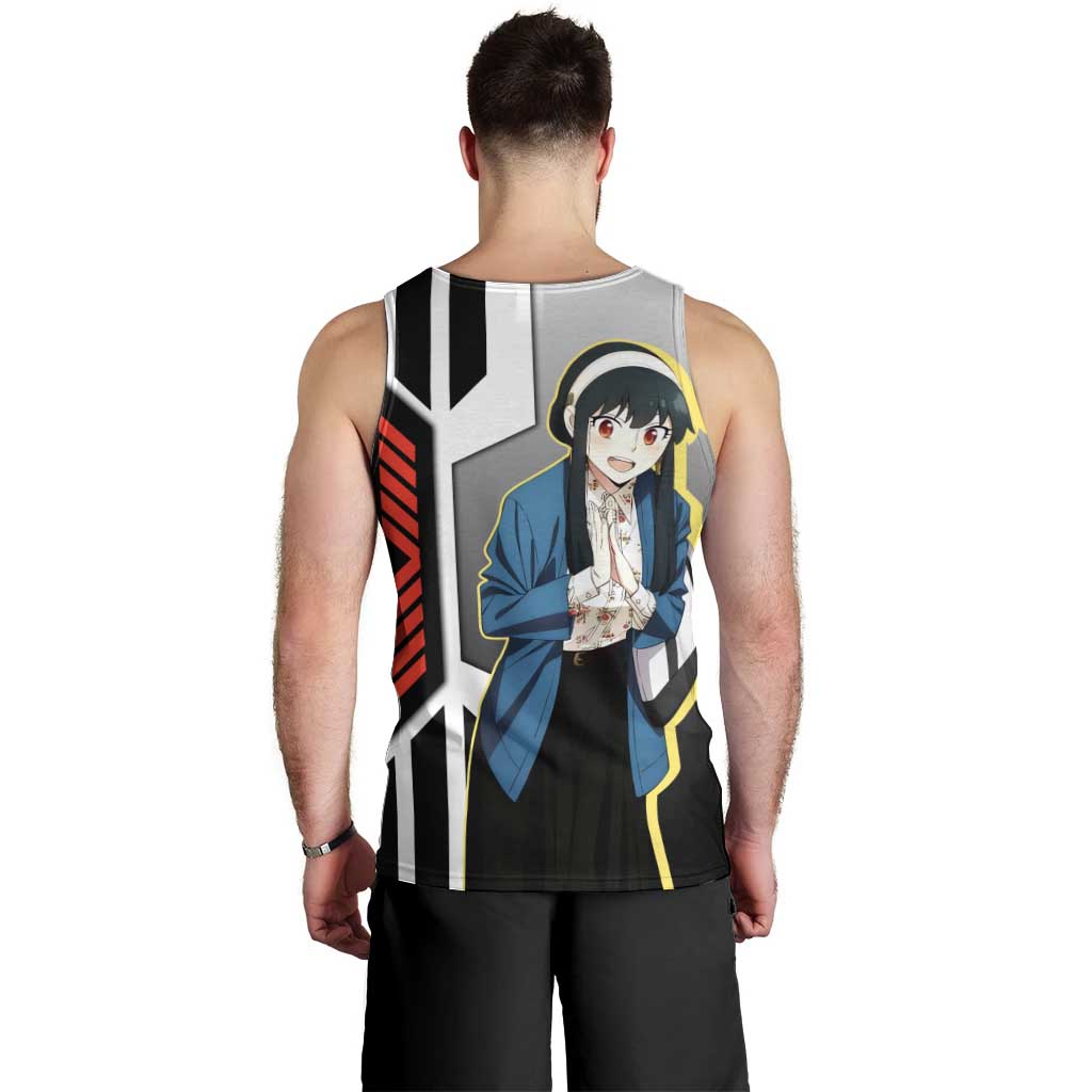 Yor Forger from Spy x Family Men Tank Top with Cool Posing and Character Design - The Mazicc