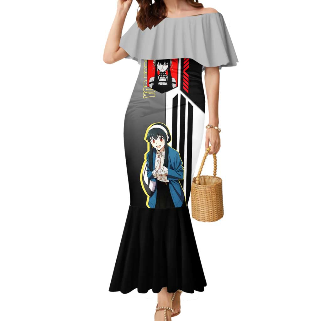 Yor Forger from Spy x Family Mermaid Dress with Cool Posing and Character Design - The Mazicc