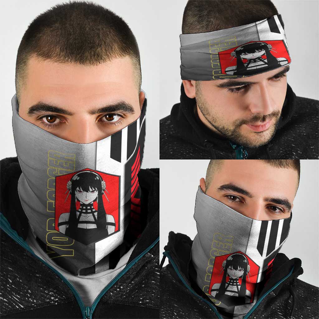 Yor Forger from Spy x Family Neck Gaiter with Cool Posing and Character Design - The Mazicc