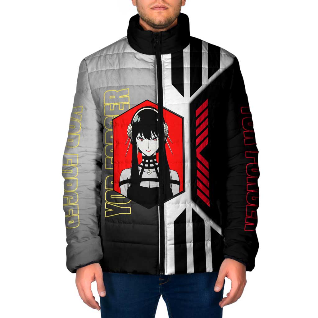 Yor Forger from Spy x Family Padded Jacket with Cool Posing and Character Design - The Mazicc
