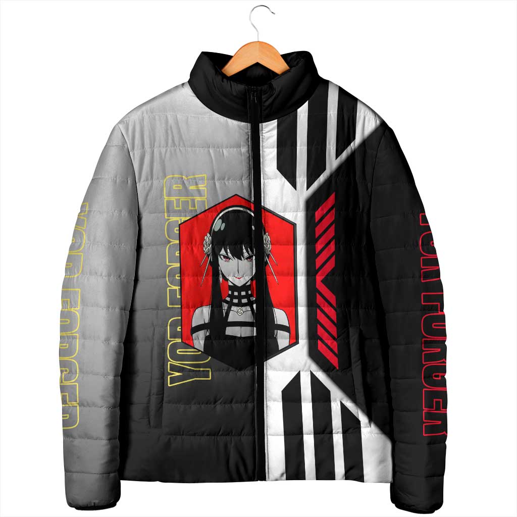 Yor Forger from Spy x Family Padded Jacket with Cool Posing and Character Design - The Mazicc