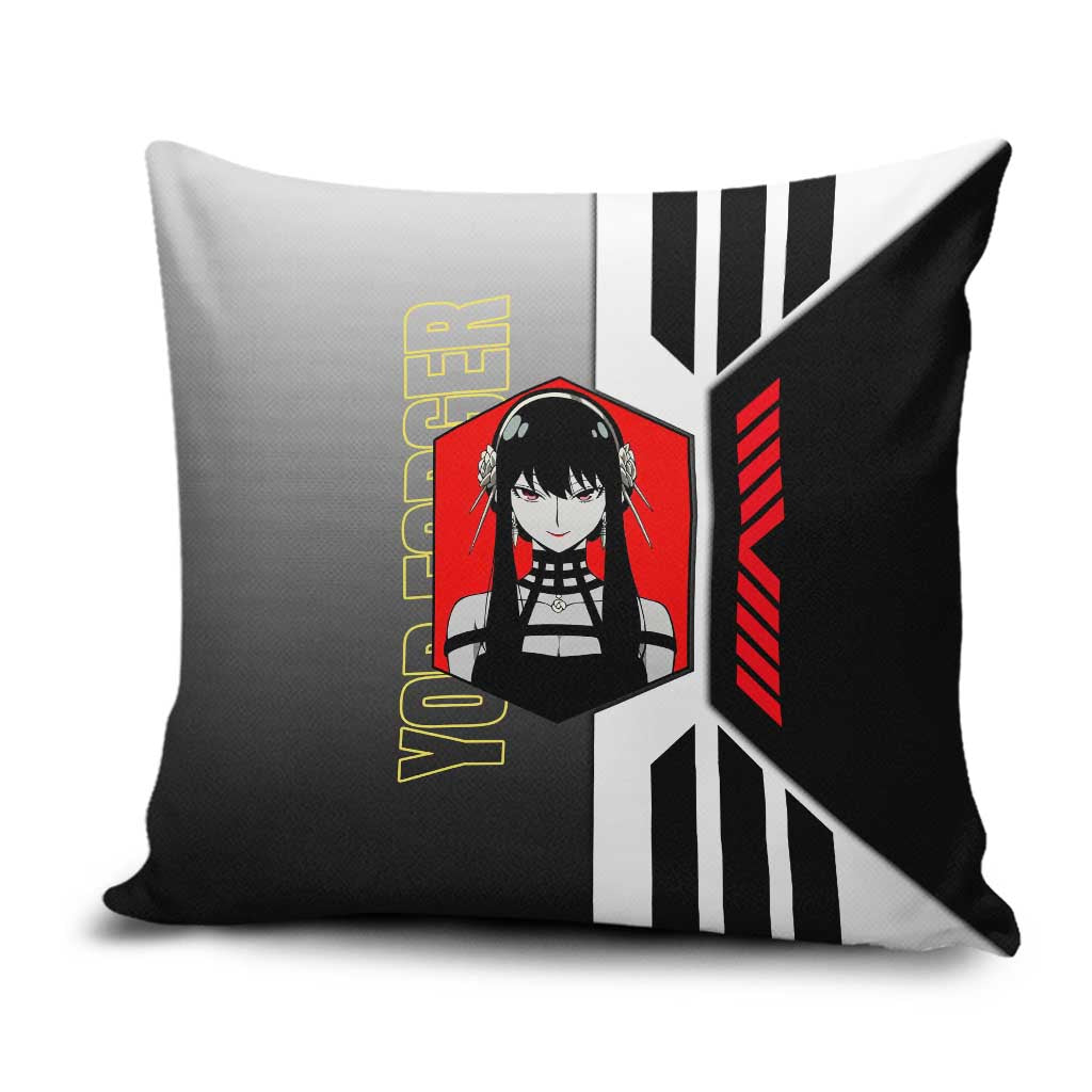 Yor Forger from Spy x Family Pillow Cover with Cool Posing and Character Design - The Mazicc