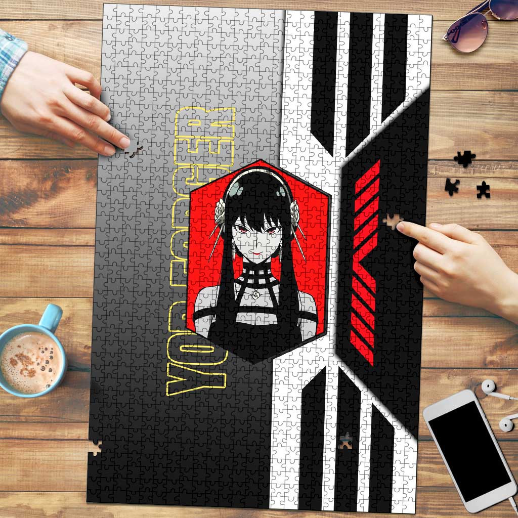Yor Forger from Spy x Family Puzzle with Cool Posing and Character Design - The Mazicc