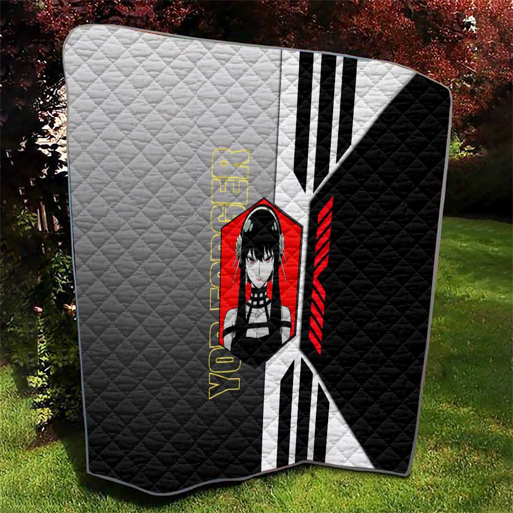 Yor Forger from Spy x Family Quilt with Cool Posing and Character Design - The Mazicc