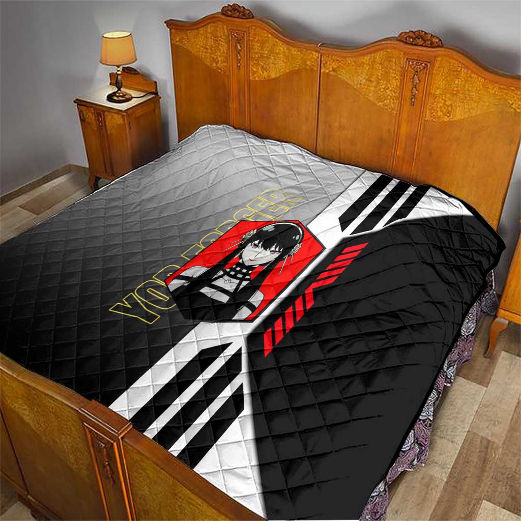 Yor Forger from Spy x Family Quilt with Cool Posing and Character Design - The Mazicc