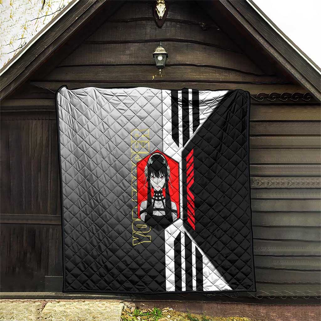 Yor Forger from Spy x Family Quilt with Cool Posing and Character Design - The Mazicc