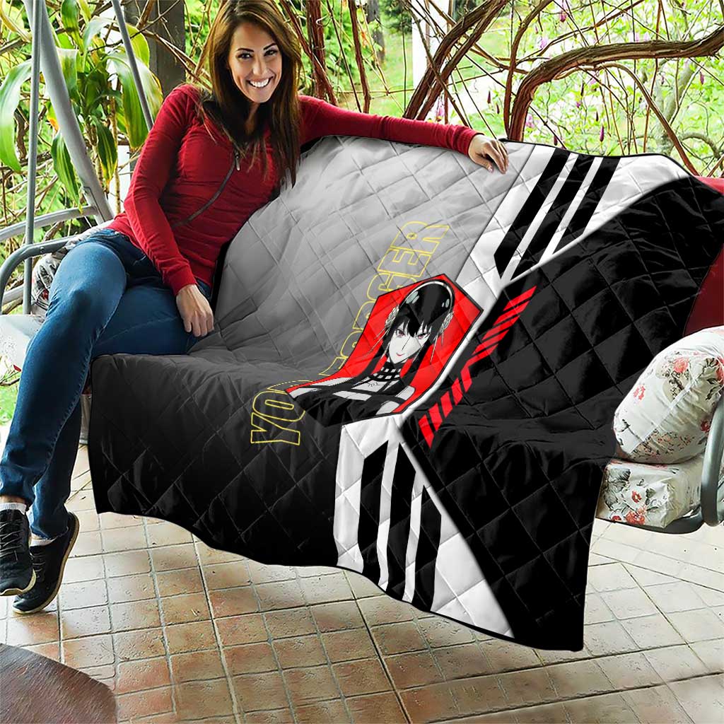 Yor Forger from Spy x Family Quilt with Cool Posing and Character Design - The Mazicc