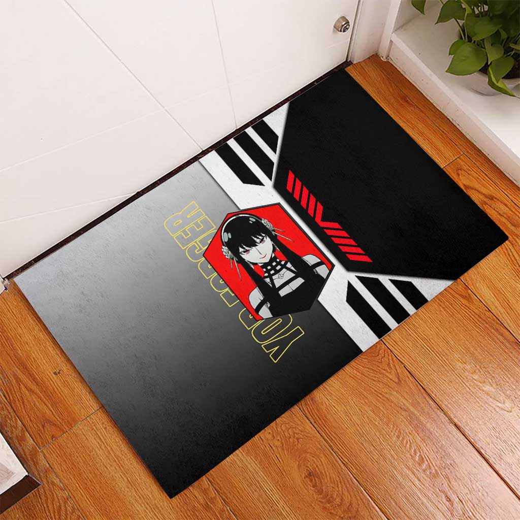Yor Forger from Spy x Family Rubber Doormat with Cool Posing and Character Design - The Mazicc