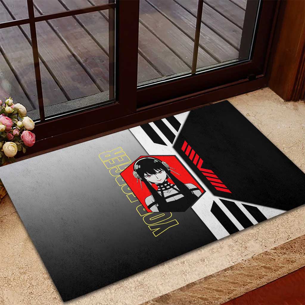 Yor Forger from Spy x Family Rubber Doormat with Cool Posing and Character Design - The Mazicc