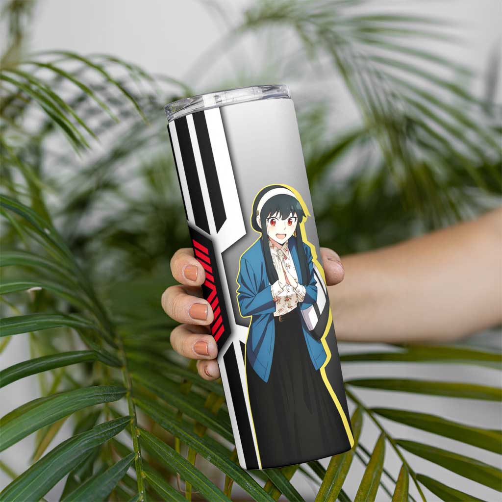 Yor Forger from Spy x Family Skinny Tumbler with Cool Posing and Character Design - The Mazicc