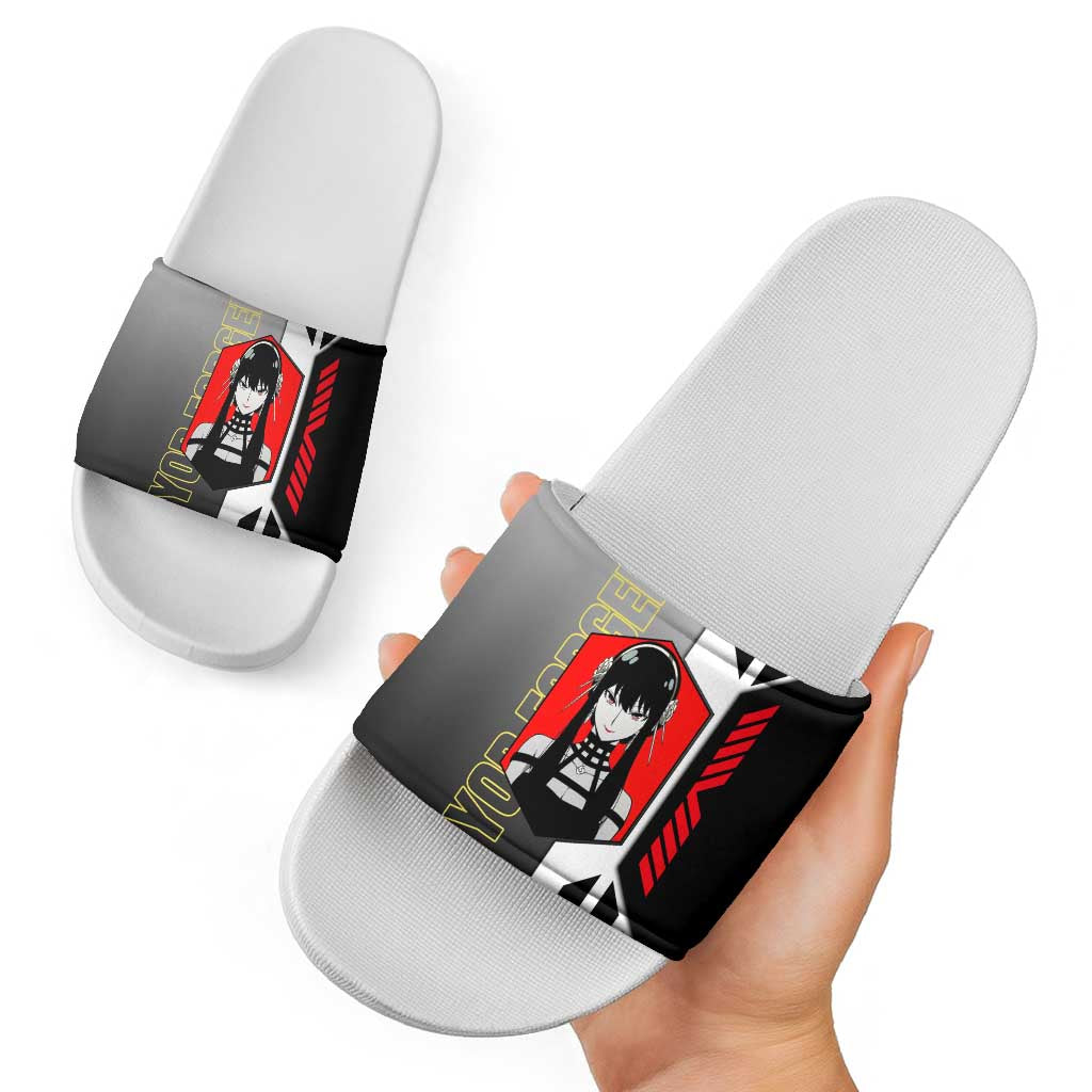 Yor Forger from Spy x Family Slide Sandals with Cool Posing and Character Design - The Mazicc