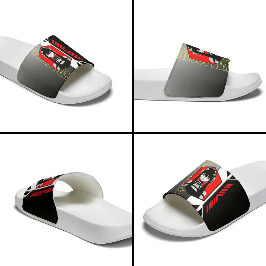 Yor Forger from Spy x Family Slide Sandals with Cool Posing and Character Design - The Mazicc